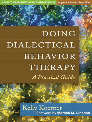cover image of Doing Dialectical Behavior Therapy